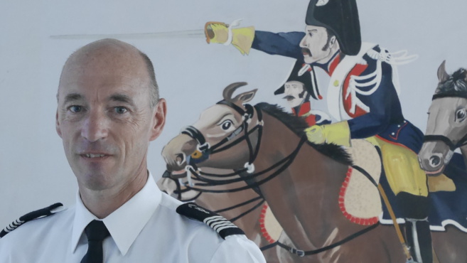 Dernière prise d’armes à Digne-les-Bains pour le Colonel Christophe Brochier Dernière prise d’armes à Digne-les-Bains pour le Colonel Christophe Brochier