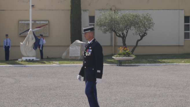 Dernière prise d’armes à Digne-les-Bains pour le Colonel Christophe Brochier Dernière prise d’armes à Digne-les-Bains pour le Colonel Christophe Brochier