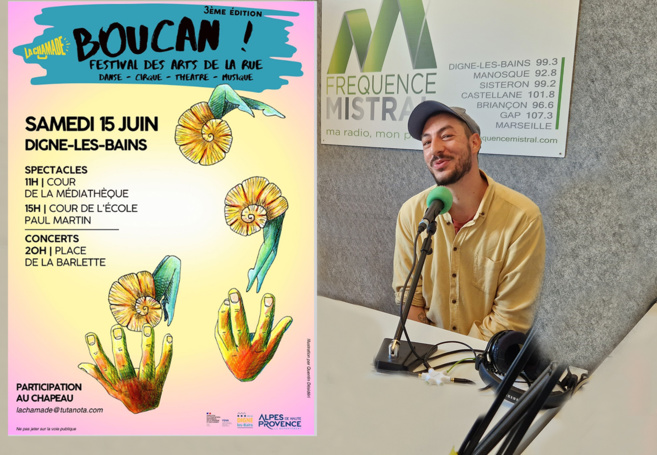 Le Festival Boucan revient à Digne Samedi 15 juin 2024.
