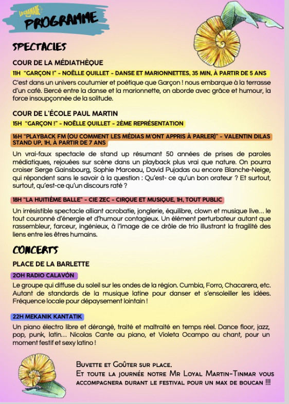 Le Festival Boucan revient à Digne Samedi 15 juin 2024.