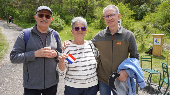 Inauguration du chemin de mémoire des réfugiés espagnols à Villard St Pancrace Inauguration du chemin de mémoire des réfugiés espagnols à Villard St Pancrace
