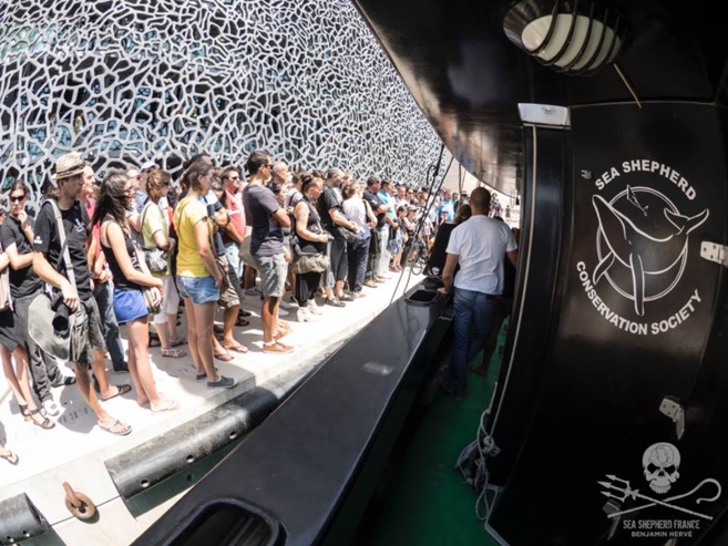 Lancement à Marseille de la Campagne MARE NOSTRUM par Sea Shepherd Lancement à Marseille de la Campagne MARE NOSTRUM par Sea Shepherd