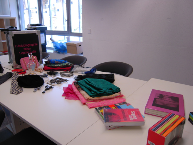 Atelier artistique Sophie CALLE au FRAC PACA Atelier artistique Sophie CALLE au FRAC PACA