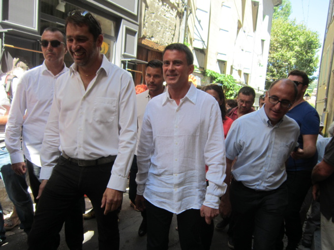 Elections régionales : Manuel Valls soutient Christophe Castaner Elections régionales : Manuel Valls soutient Christophe Castaner