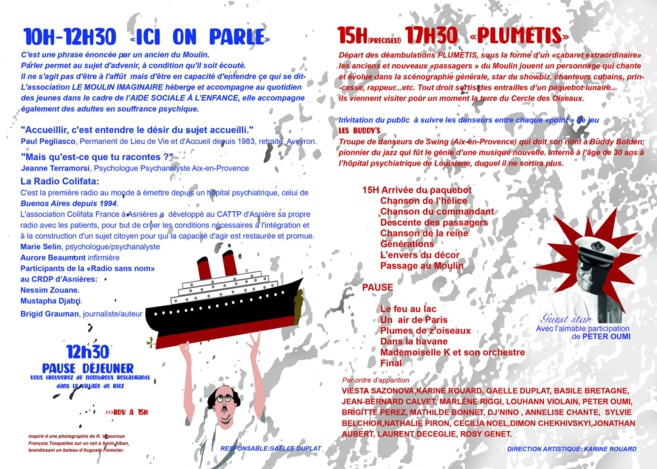 Festival Plumetis, cabaret extraordinaire à Riez (04) Festival Plumetis, cabaret extraordinaire à Riez (04)