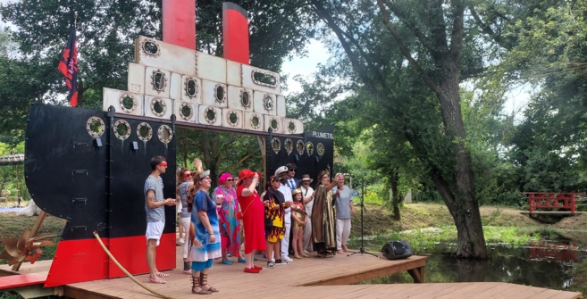 Retour avec les passagers sur le Festival Plumetis à Riez (04) Retour avec les passagers sur le Festival Plumetis à Riez (04)