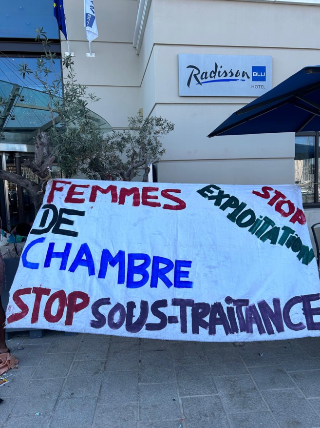 Les femmes de chambre du Radisson Blu, 57 jours de grève et une determination intacte ! Les femmes de chambre du Radisson Blu, 57 jours de grève et une determination intacte !