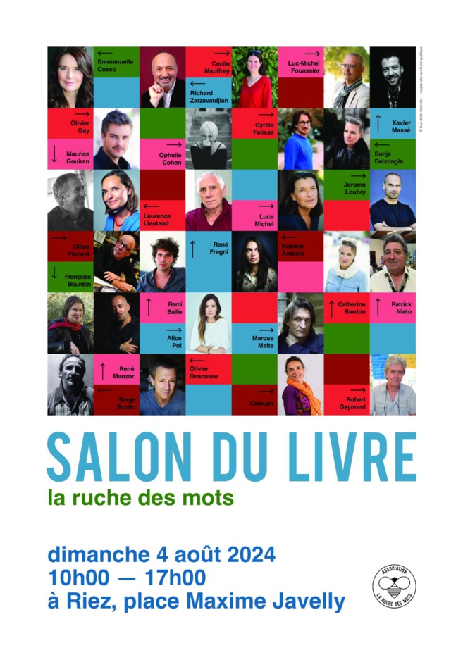 Riez, 03 et 04 août, douzième Ruche des mots Riez, 03 et 04 août, douzième Ruche des mots