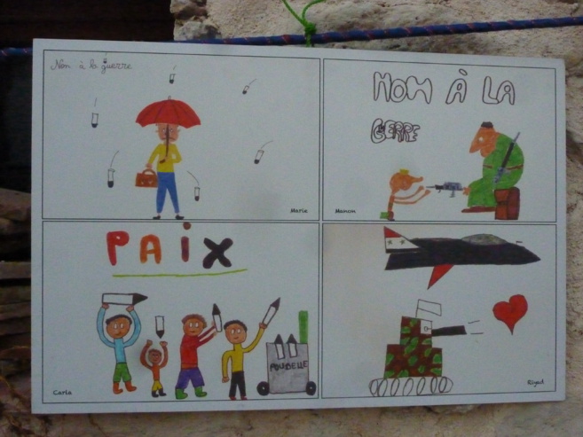 Zoé et Ferdinand veulent aider le peuple syrien dans son pays Zoé et Ferdinand veulent aider le peuple syrien dans son pays