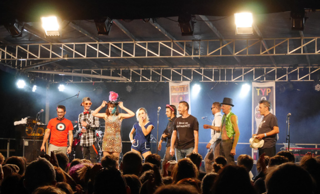 Plus de 2000 personnes rassemblées autour de la musique et du Festival des Potes of the Top Plus de 2000 personnes rassemblées autour de la musique et du Festival des Potes of the Top