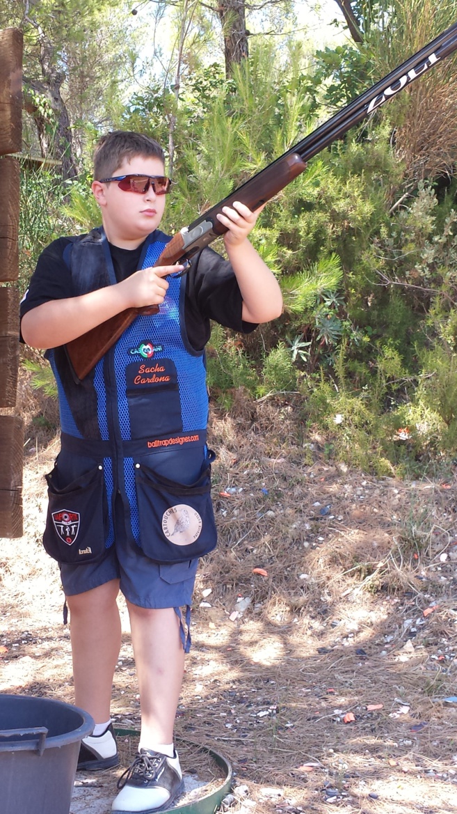Sacha, champion de Ball Trap à 11 ans Sacha, champion de Ball Trap à 11 ans