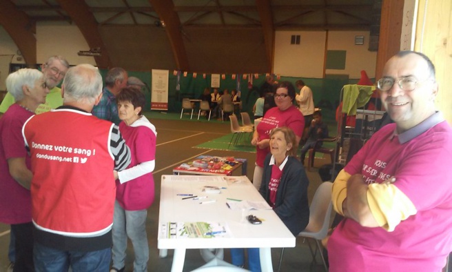 De nombreux bénévoles étaient présents De nombreux bénévoles étaient présents