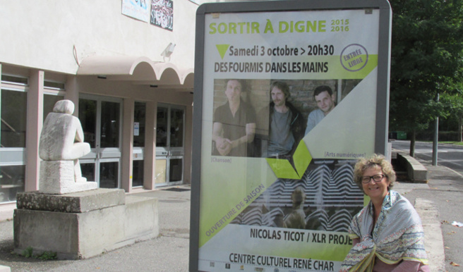 Des fourmis dans les mains pour commencer la saison Culturelle Sortir à Digne 2015 -2016 Des fourmis dans les mains pour commencer la saison Culturelle Sortir à Digne 2015 -2016