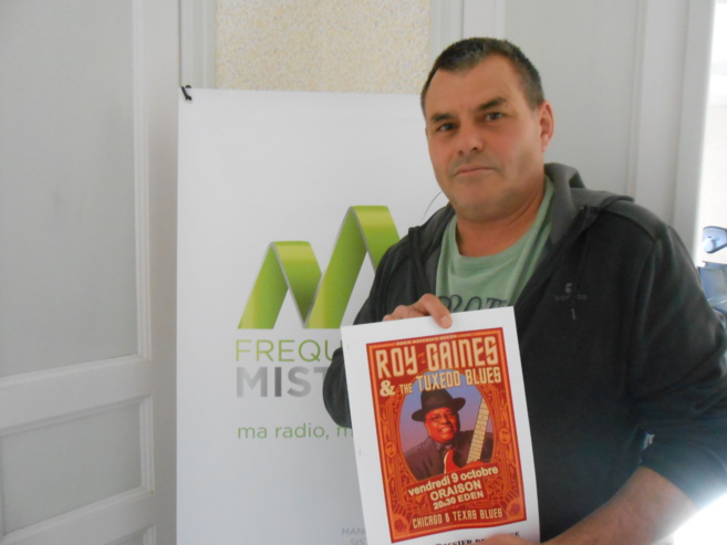 Roy Gaines, un texas bluesman de génie en concert à Oraison Roy Gaines, un texas bluesman de génie en concert à Oraison