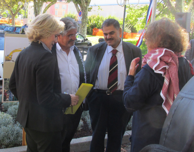 Hassan Balawi, plaide pour la reconnaissance d’un état palestinien par la France Hassan Balawi, plaide pour la reconnaissance d’un état palestinien par la France