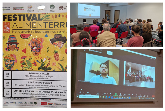 L'or bleu, l'or vert un film choisi pour le Festival Alimenterre à Digne. L'or bleu, l'or vert un film choisi pour le Festival Alimenterre à Digne.