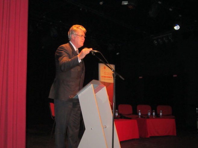 Président du CESE, Jean-Paul Delevoye à Gap Président du CESE, Jean-Paul Delevoye à Gap