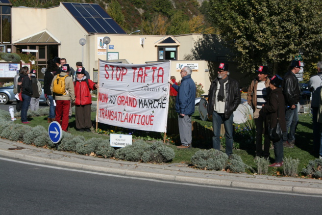 Un rassemblement pour informer sur TAFTA, ce traité méconnu des citoyens