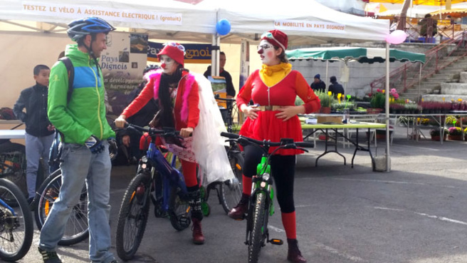 La petite reine était à l’honneur pour une journée de la mobilité à Digne La petite reine était à l’honneur pour une journée de la mobilité à Digne