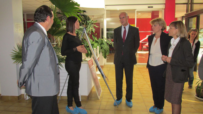 Le Préfet de Région a visité les Thermes de Digne Le Préfet de Région a visité les Thermes de Digne