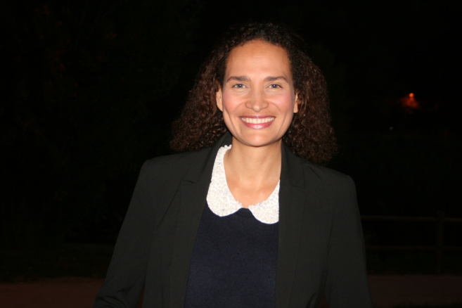 Frédérique Bedos, à Forcalquier@C.G Frédérique Bedos, à Forcalquier@C.G