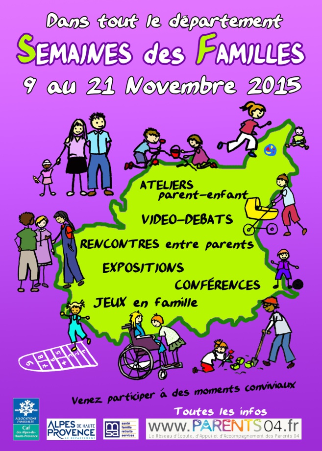 Semaines des familles animations rencontres et échanges autour de la parentalité Semaines des familles animations rencontres et échanges autour de la parentalité