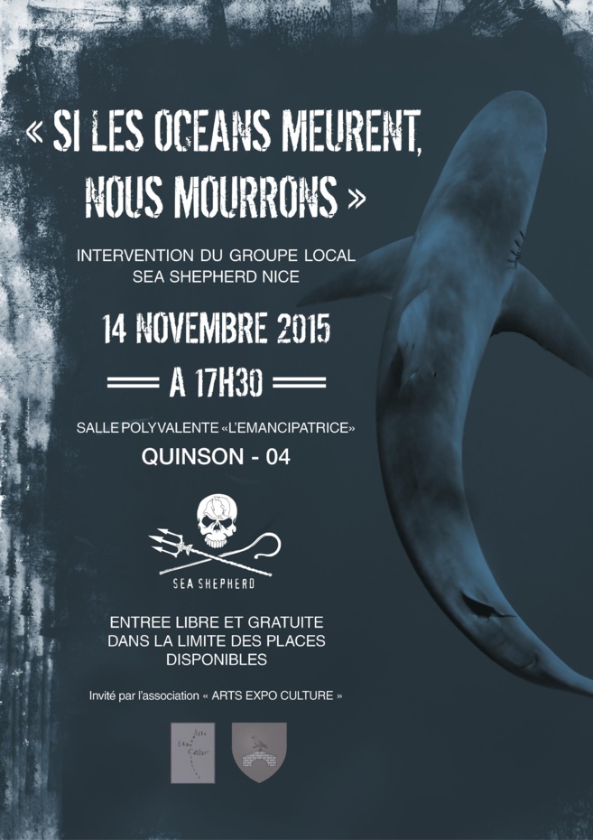 Sea Shepherd, les éco-guerriers des mers à Quinson