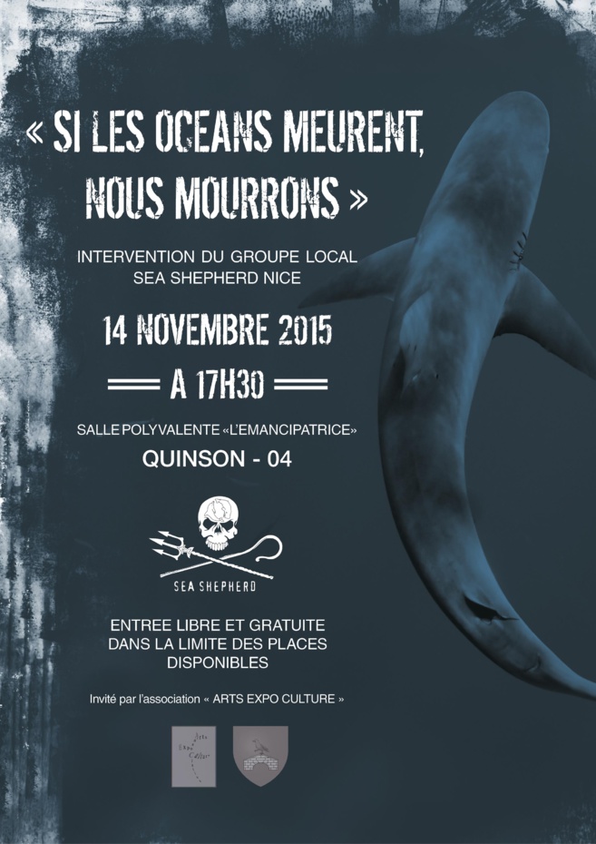 Sea Shepherd, les éco-guerriers des mers à Quinson Sea Shepherd, les éco-guerriers des mers à Quinson