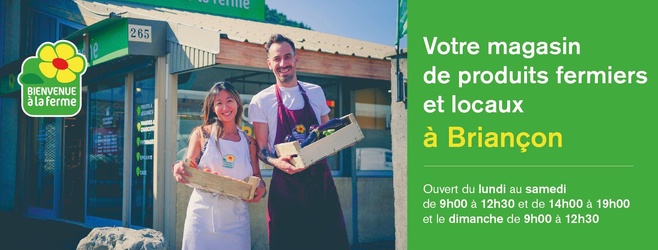 Le magasin Bienvenu à la ferme de Briançon, dans le mag "A la bonne heure !" - 14/01/2025 Le magasin Bienvenu à la ferme de Briançon, dans le mag "A la bonne heure !" - 14/01/2025