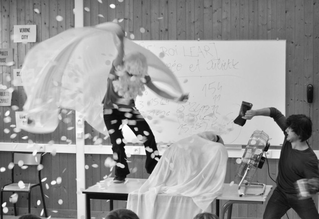 Des lycéens dignois se sont emparés de « Mon royaume pour un cheval » Des lycéens dignois se sont emparés de « Mon royaume pour un cheval »