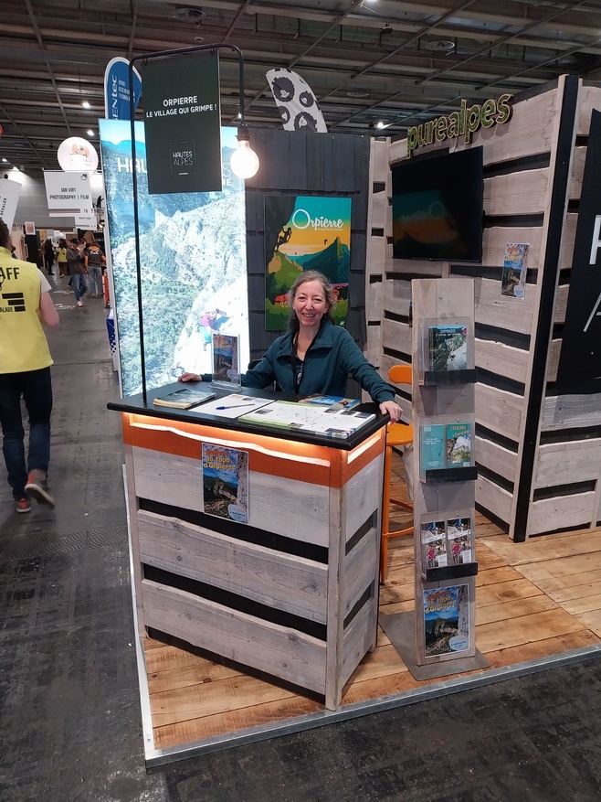 L’Office de Tourisme Sisteron Buëch, culmine au Salon de l’Escalade L’Office de Tourisme Sisteron Buëch, culmine au Salon de l’Escalade