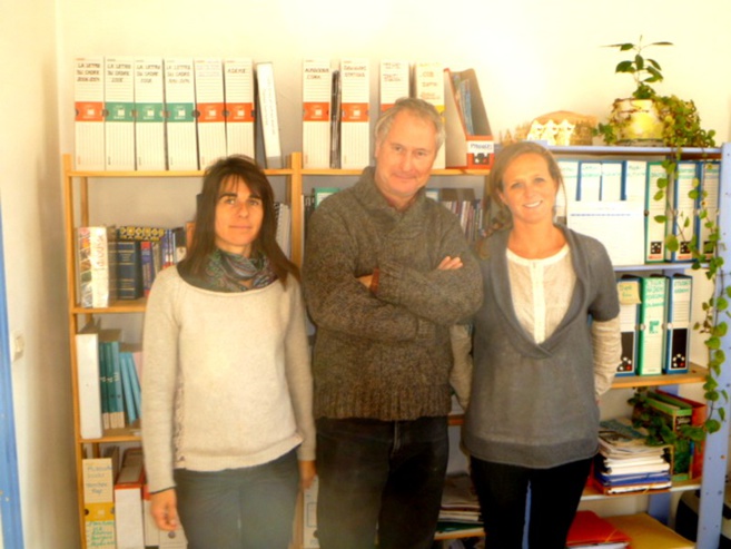 Marie Soubrane, Hervé Buisson et Julie Mougin