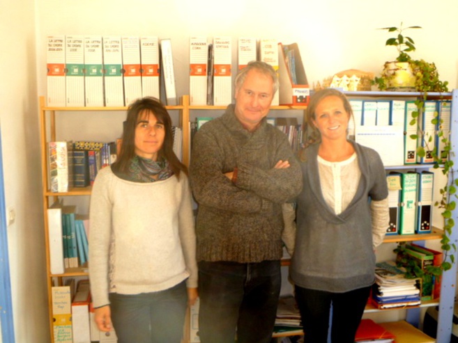 Marie Soubrane, Hervé Buisson et Julie Mougin Marie Soubrane, Hervé Buisson et Julie Mougin