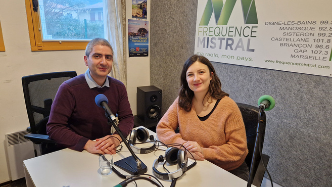 Bamchad Pourvali et Caroline Portal-Bordes