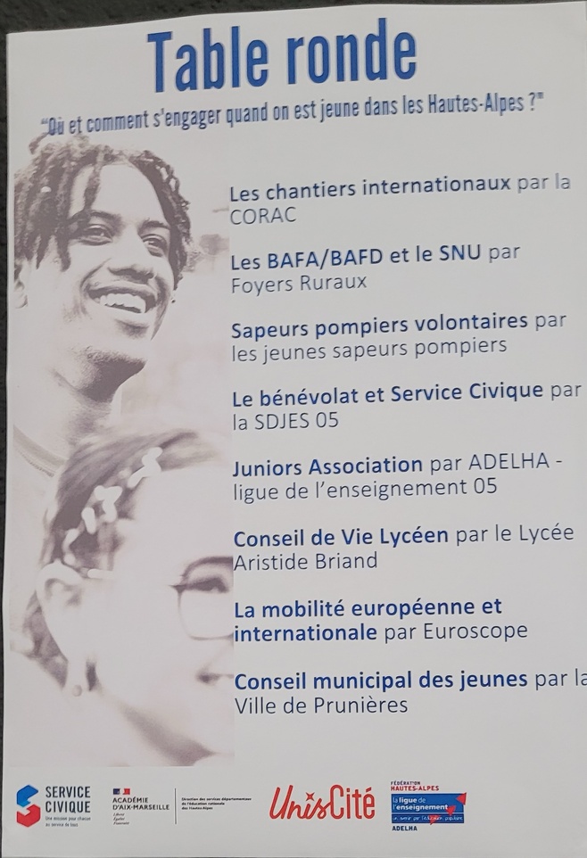 Les jeunes s'engagent - retour sur le forum de l'engagement à Gap Les jeunes s'engagent - retour sur le forum de l'engagement à Gap