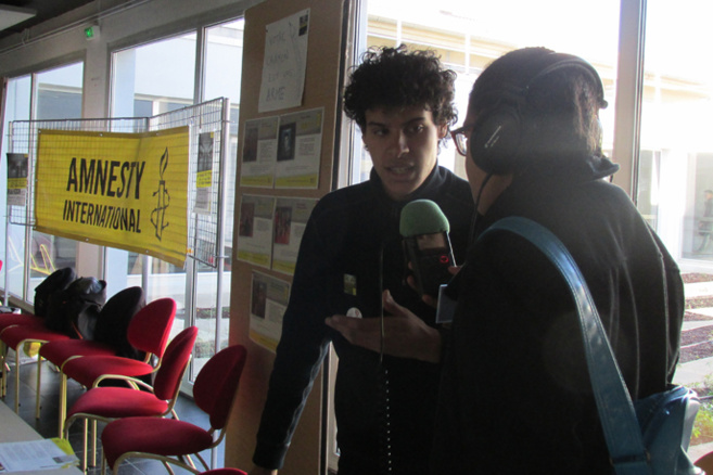 Les jeunes Dignois militent pour les Droits de l’Homme Les jeunes Dignois militent pour les Droits de l’Homme