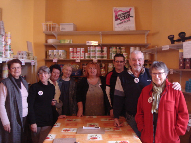 La campagne d’hiver des Restos du Cœur bat son plein à Riez La campagne d’hiver des Restos du Cœur bat son plein à Riez