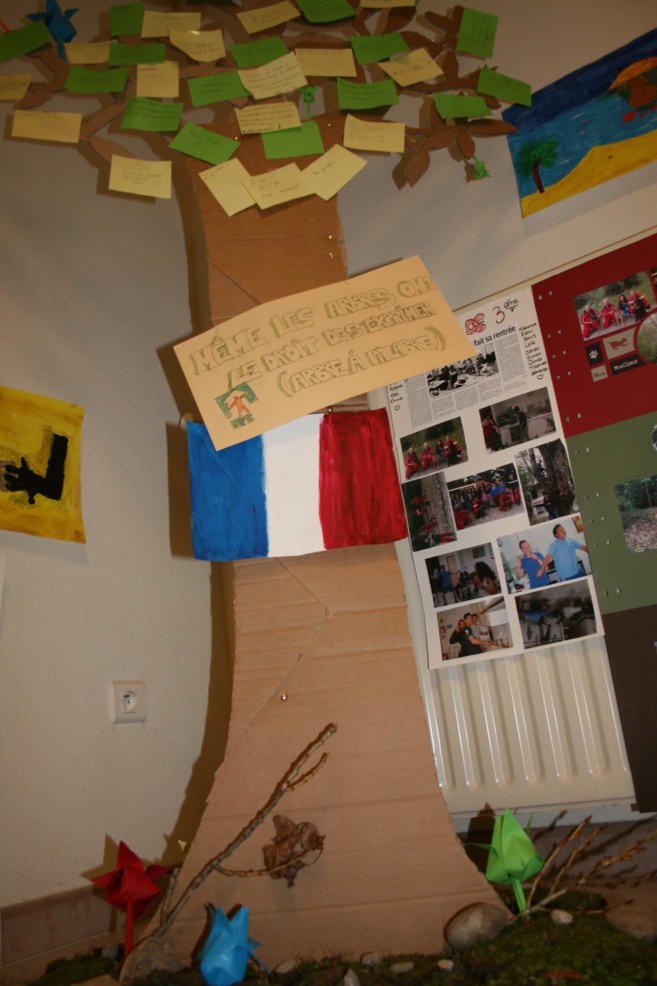 Palabres autour des attentats avec les 3èmes de la MFR de Peyruis Palabres autour des attentats avec les 3èmes de la MFR de Peyruis