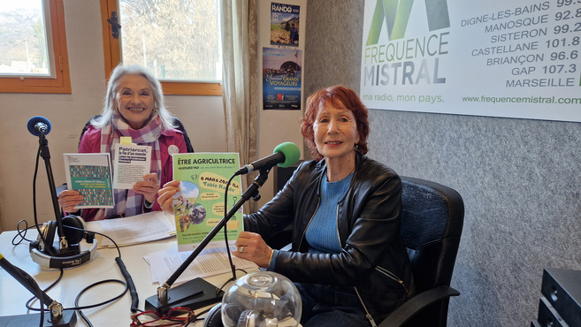 Jacqueline Hennegrave et Régine Ailhaud-Blanc Jacqueline Hennegrave et Régine Ailhaud-Blanc