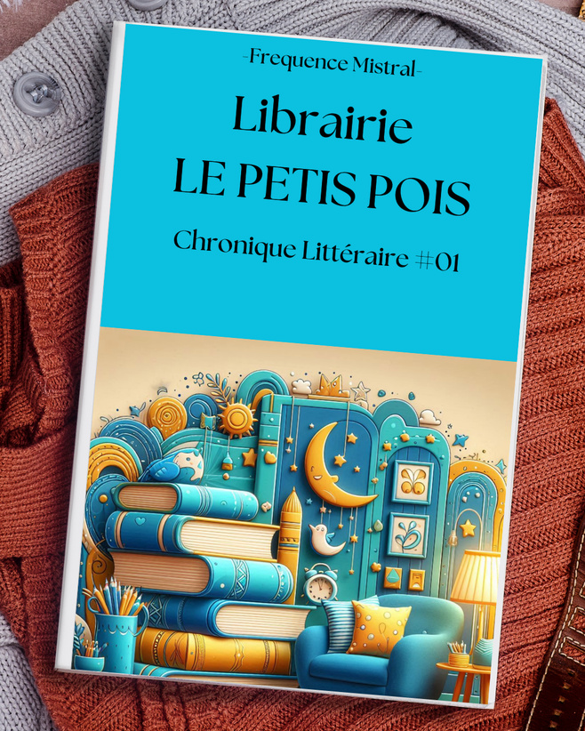 #01 Chronique littéraire - Librairie Le PETIT POIS - Manosque #01 Chronique littéraire - Librairie Le PETIT POIS - Manosque