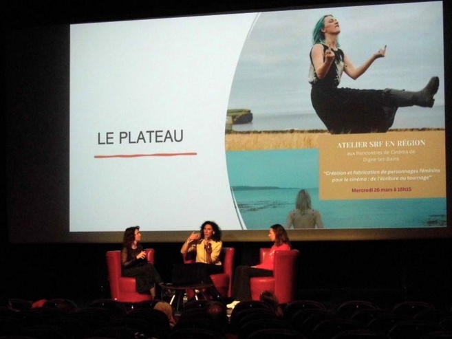 Lou-Anna Reix, Myriam Gharbi et Tina Ivasco Lou-Anna Reix, Myriam Gharbi et Tina Ivasco