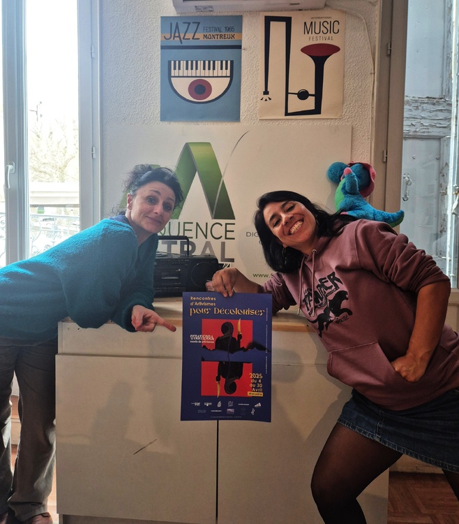 Du 4 au 30 avril à Marseille : 4ème édition 2025 Rencontre d’Artivismes pour Décoloniser avec l'association OTRA TIERRA ! Du 4 au 30 avril à Marseille : 4ème édition 2025 Rencontre d’Artivismes pour Décoloniser avec l'association OTRA TIERRA !