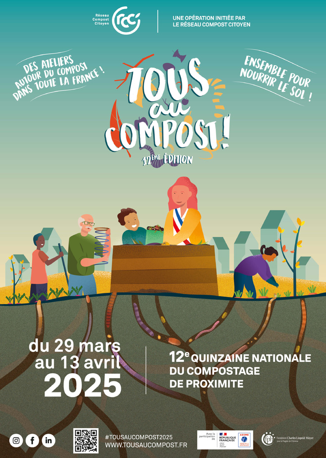 Tous au compost, kesako ? dans le mag "A la bonne heure !" - 08/04/2025 Tous au compost, kesako ? dans le mag "A la bonne heure !" - 08/04/2025