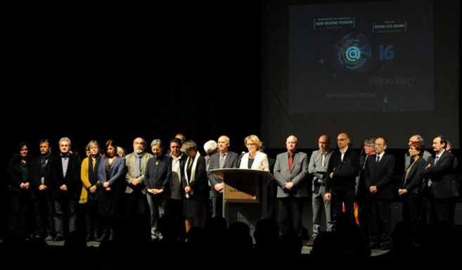 Patricia Granet a présenté ses vœux aux Dignois. Patricia Granet a présenté ses vœux aux Dignois.