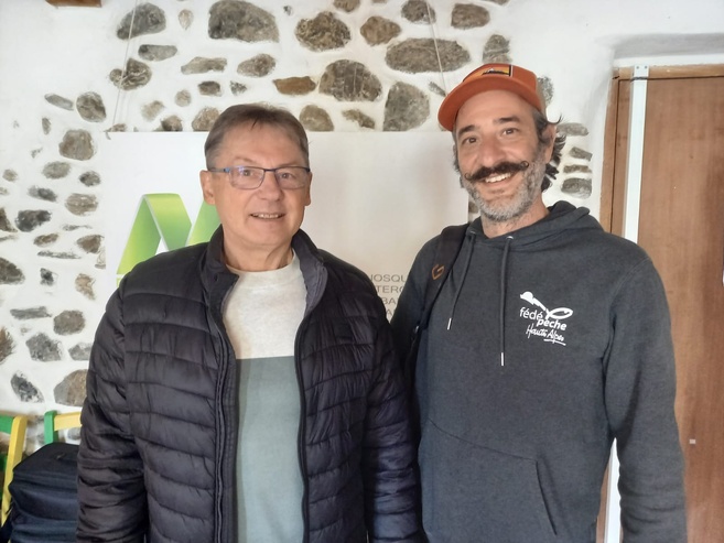 Jean-Yves Crozier, à gauche, et Dewis Davudian, à droite Jean-Yves Crozier, à gauche, et Dewis Davudian, à droite