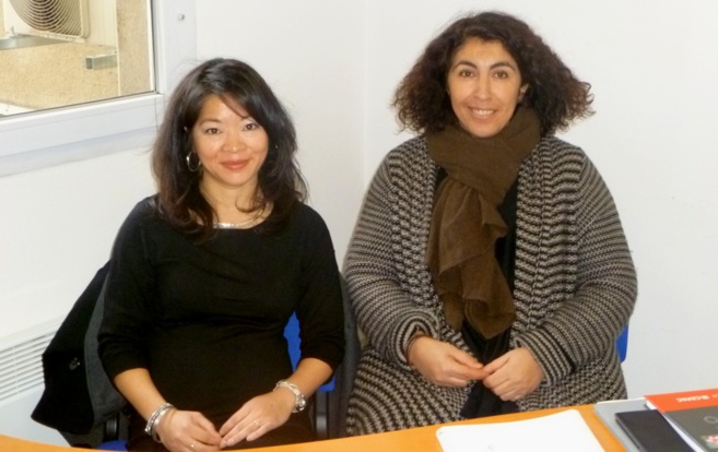 Noémie Brochier et Kheira Paul Noémie Brochier et Kheira Paul