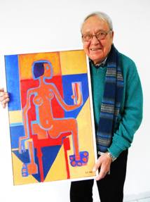 Le peintre Louis-Jean Gal expose Le peintre Louis-Jean Gal expose