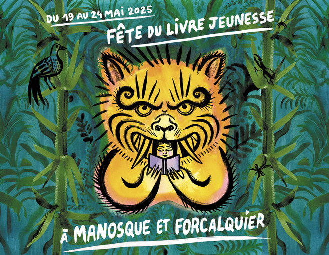 du 19 au 24 mai 2025 - Fête du livre jeunesse de Manosque & Forcalquier du 19 au 24 mai 2025 - Fête du livre jeunesse de Manosque & Forcalquier