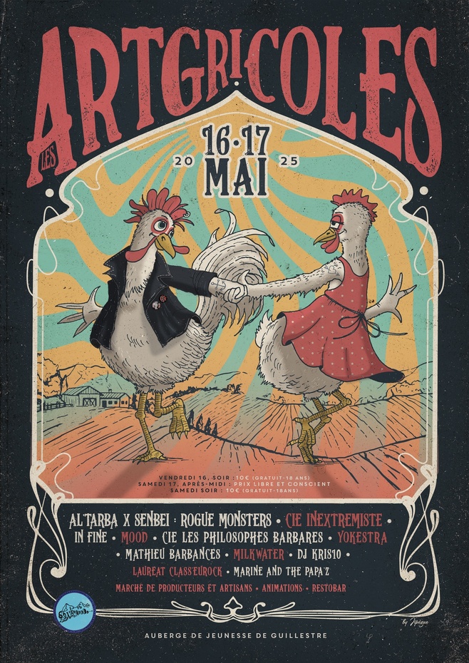 Le festival les Artgricoles, de retour à Guillestre pour sa 11e édition Le festival les Artgricoles, de retour à Guillestre pour sa 11e édition