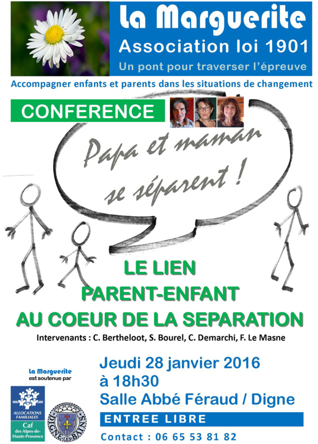 L’association La Marguerite propose des ateliers particuliers pour enfants et parents. L’association La Marguerite propose des ateliers particuliers pour enfants et parents.